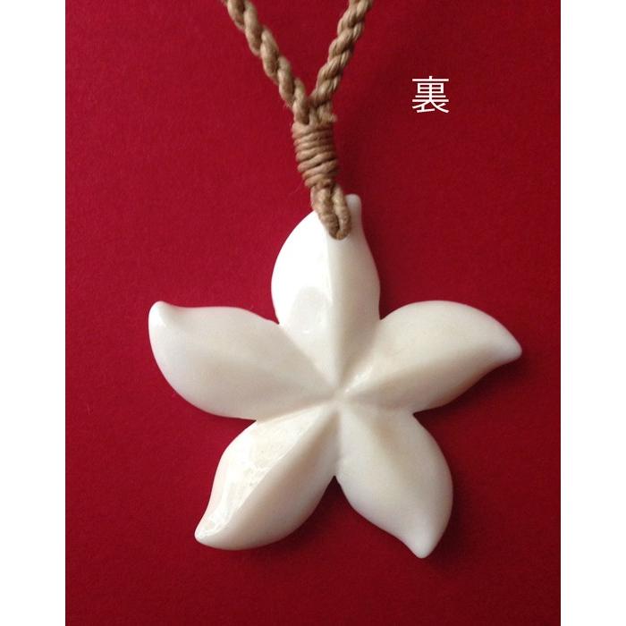 ハワイプルメリアカービングネックレス ハワイネックレス ハワイアン