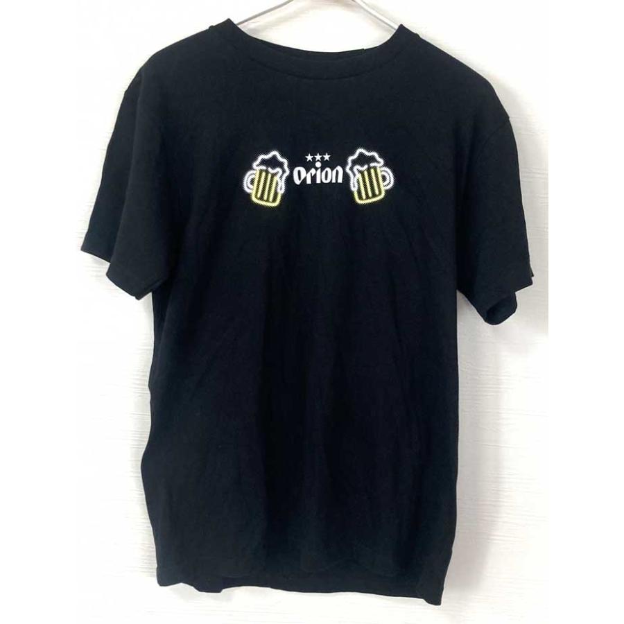 オリオンTシャツ 沖縄レトロ柄 黒 ネオン orion正規品 : okinawa