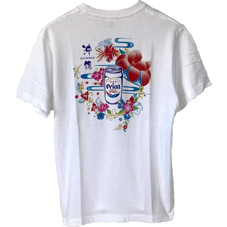 オリオンビールTシャツ 花笠オリオン orion ドラフト S M L LLサイズ