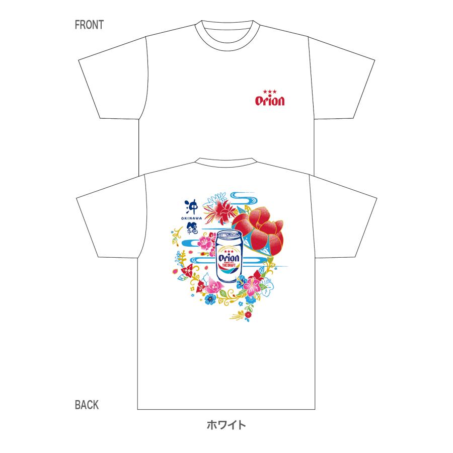 オリオンビールTシャツ 花笠オリオン orion ドラフト S M L LLサイズ