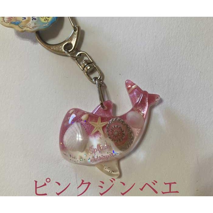 キーホルダー シェル Starfish 星砂 蓄光 ジンベエ イルカ ヒトデ