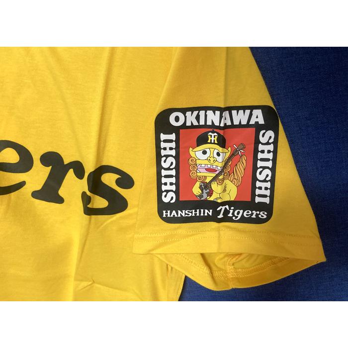 Tシャツ阪神タイガース タイガースTシャツ 沖縄シーサー タイガース