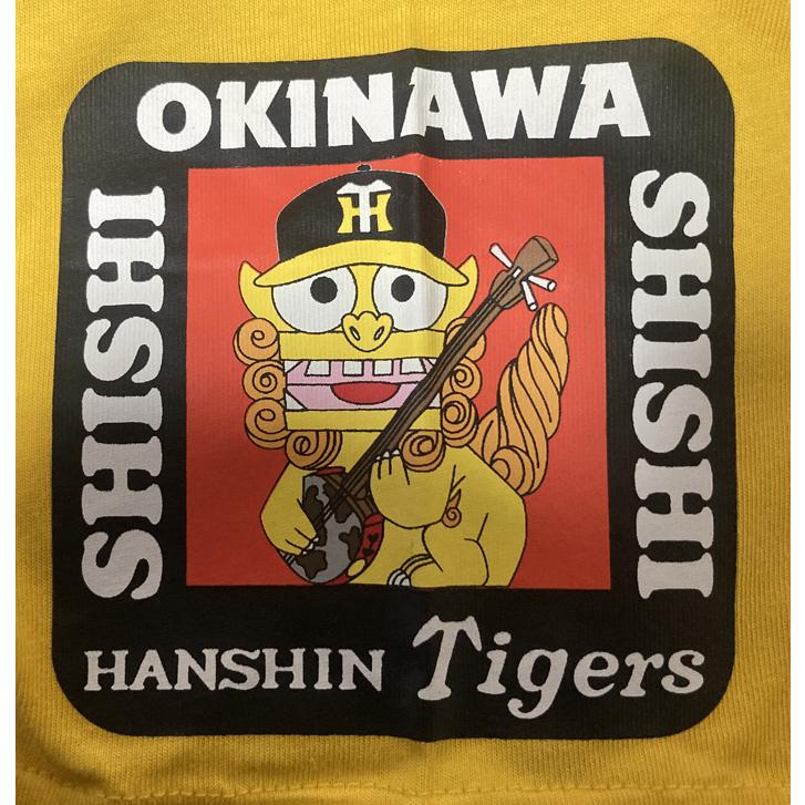Tシャツ阪神タイガース タイガースTシャツ 沖縄シーサー タイガース