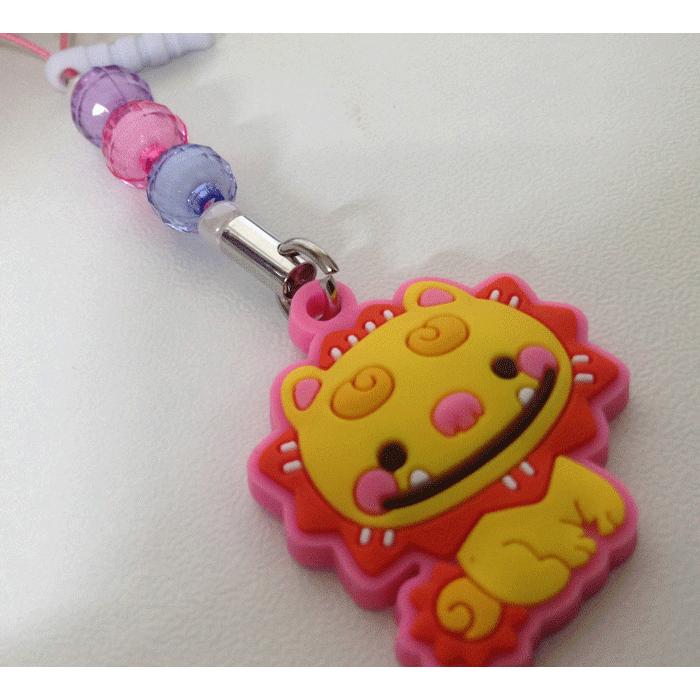 ペアシーサーストラップ イヤホンジャック付き オス メス 2個セット