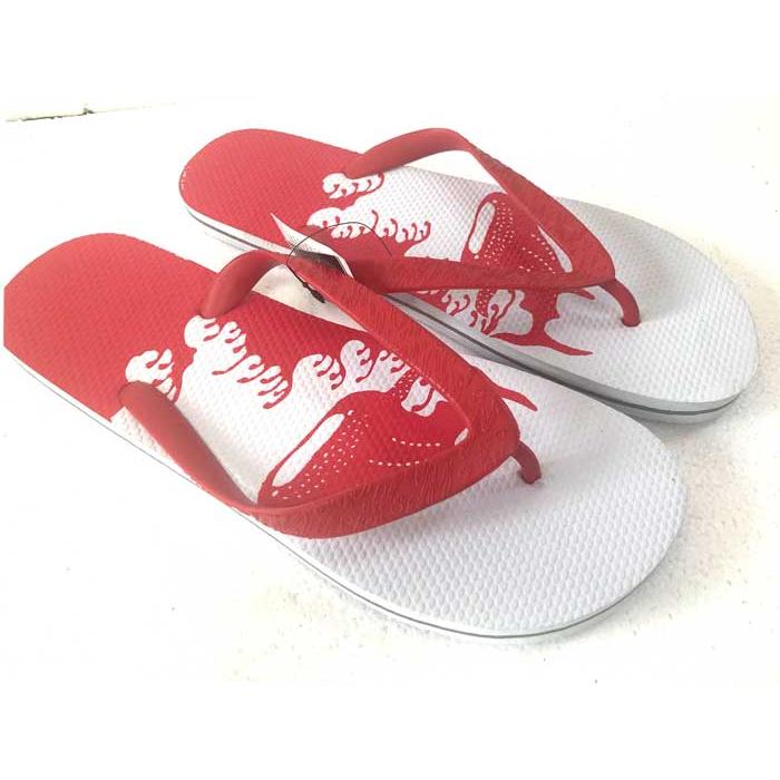 島ぞうり ジンベエザメ柄 ビーチサンダル メンズ 沖縄 : okinawa