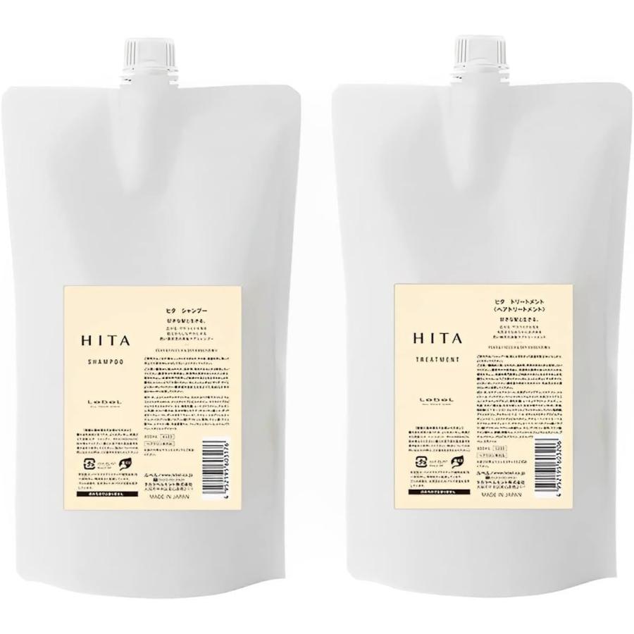 ルベル ヒタ シャンプー800ml &amp; トリートメント800ml（Yahoo!・ビーコス）