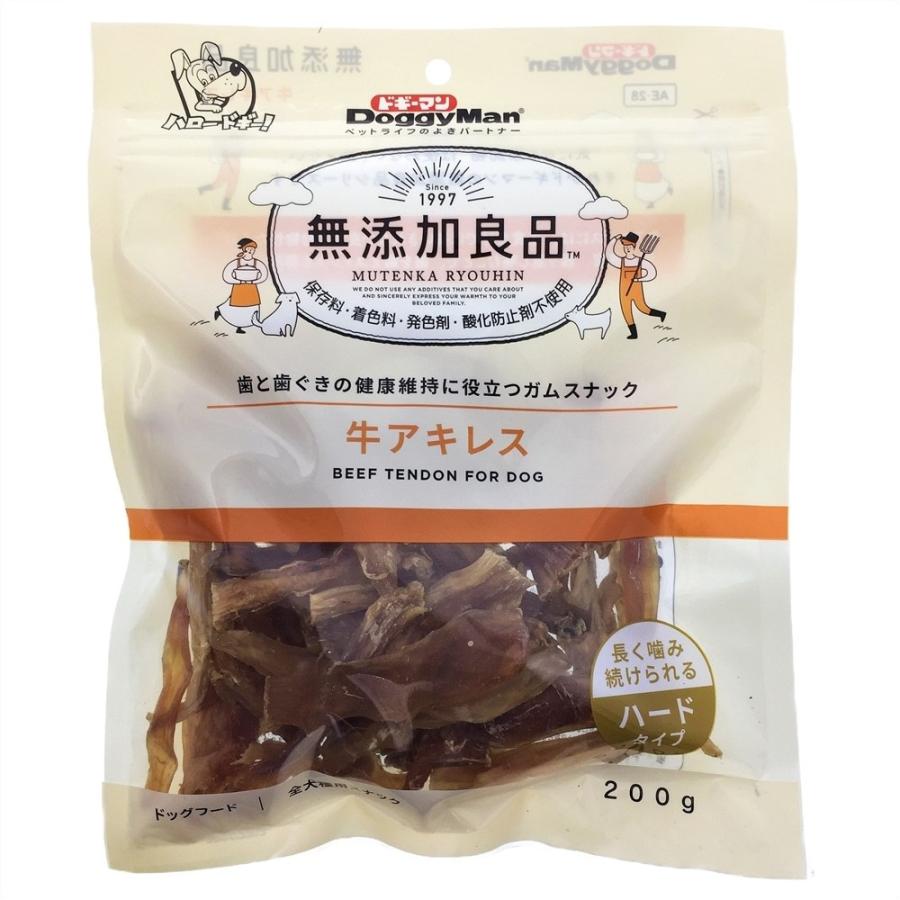ドギーマン 犬用おやつ 無添加良品 牛アキレス 200g メール便