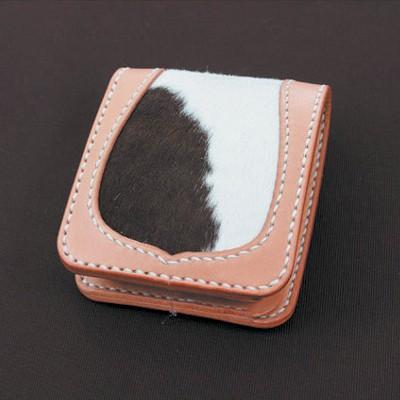 総手縫い〟ハラコの2つ折り財布