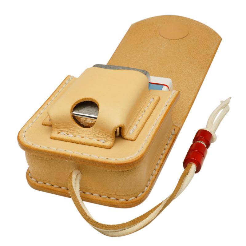 ZIPPO タバコ・ジッポケース きなり・黒 タバコケース シガー