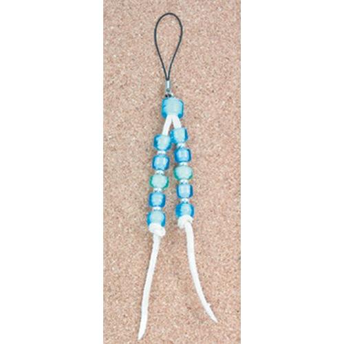 ビーズストラップKW005 携帯ストラップ ビーズアクセサリー : ビーズ屋