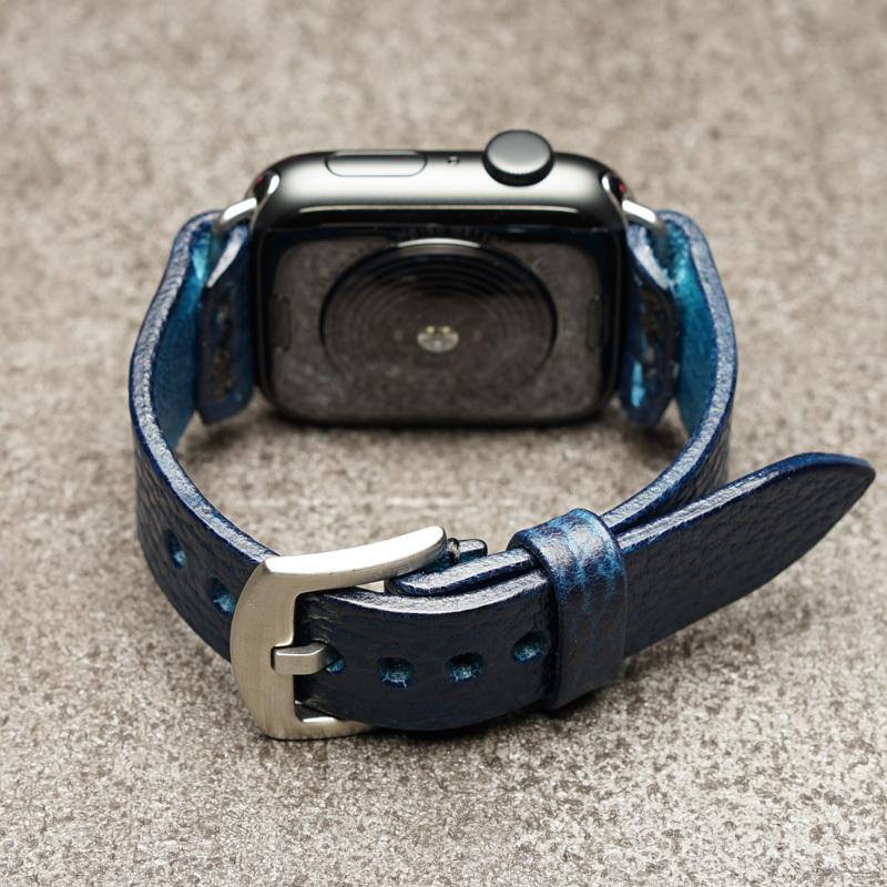 Apple Watch用レザーベルト ID アップルウォッチ バンド カバー