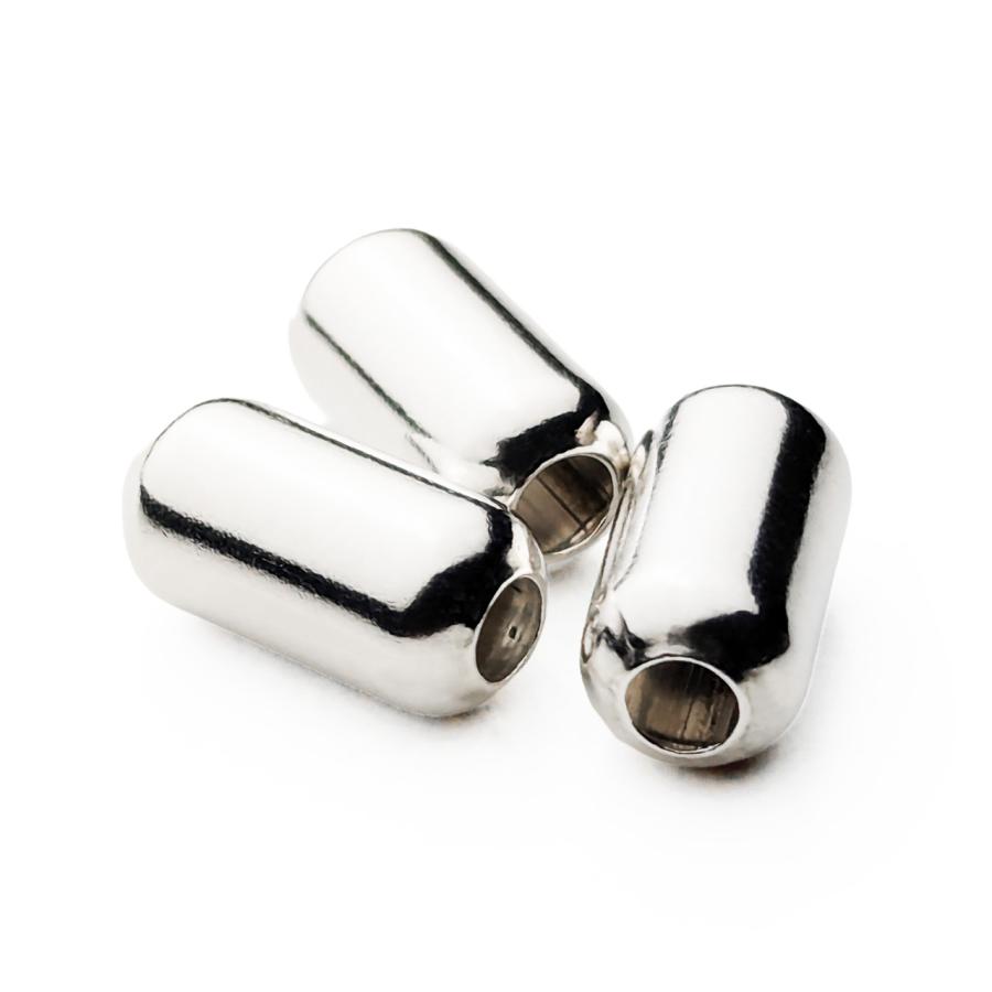 シルバービーズ パイプタイプ 3個売り Silver925 シルバー925 メタル