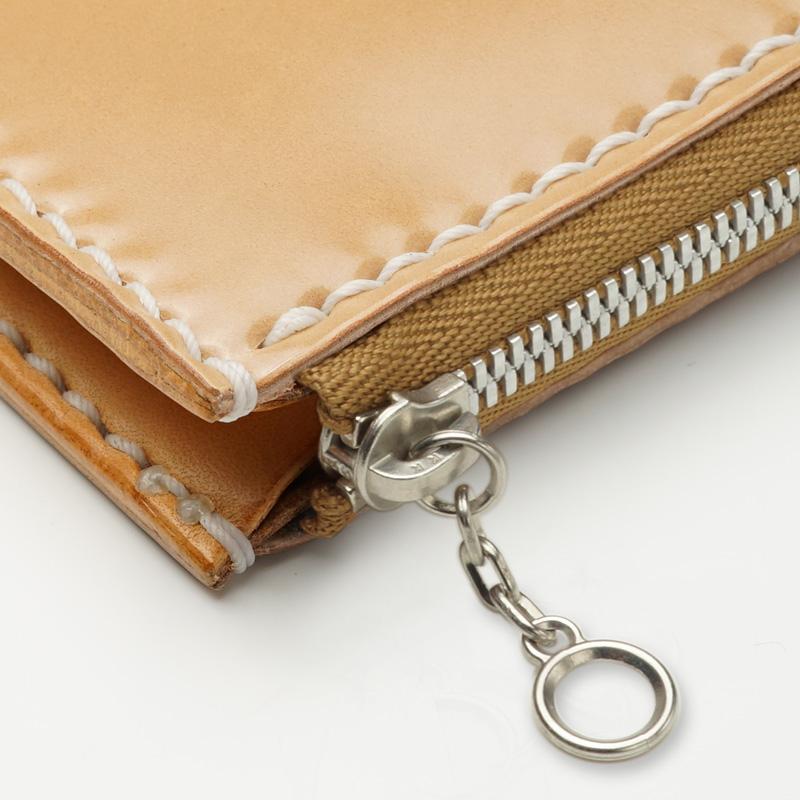 L字ファスナーウォレット コードバン ミニ財布 ミニウォレット