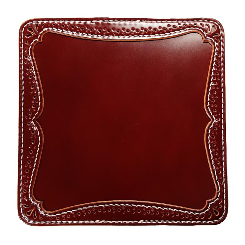 コードバンウォレット Aタイプ パンチング ダブルカット きなり・黒