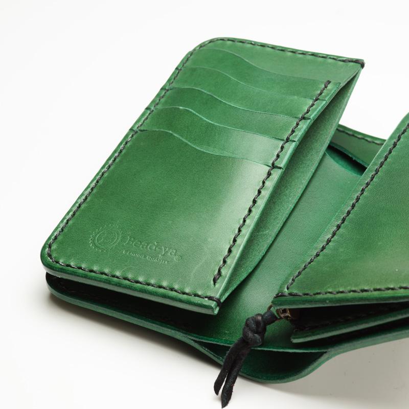 サドルミドルウォレット Cタイプ ミドルサイズ ポケットサイズ 本革