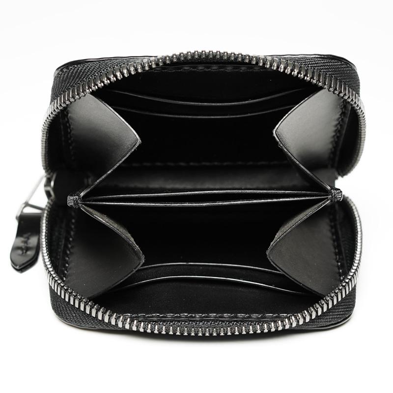 ラウンドジップウォレットミニ クロコダイル ラウンドファスナー