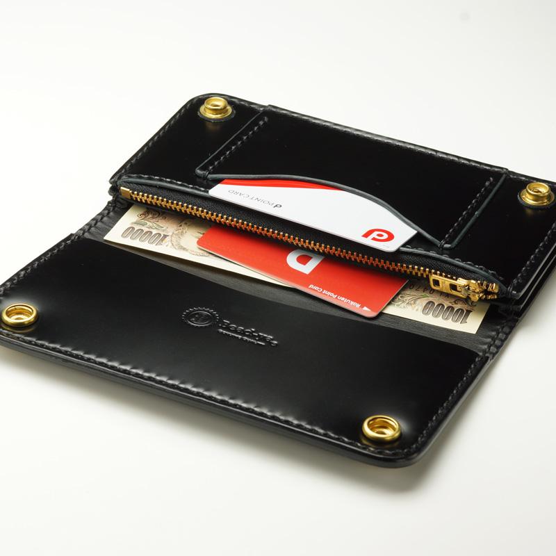 トラッカーズウォレット コードバン TYPE II 黒 バイカーズ トラッカーズウォレット コードバン TYPE II 黒 バイカーズ