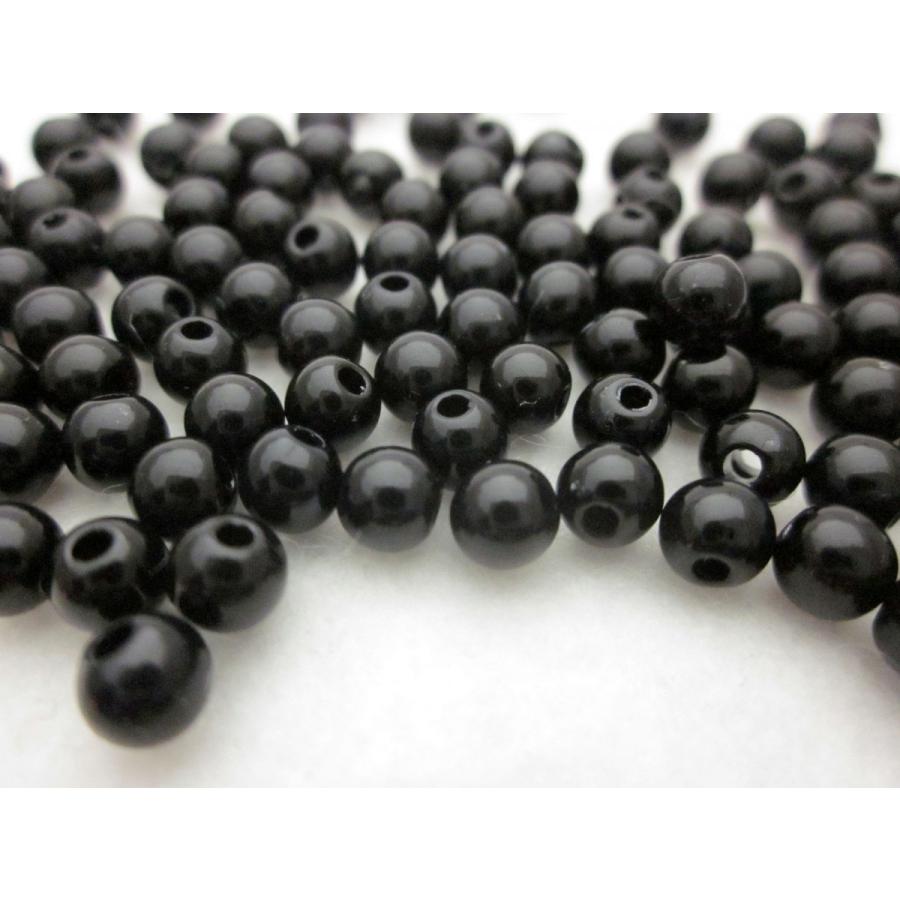 プラスチックビーズ 黒 丸型 5mm 100個 ビーズクラブ ビーズクラブ 通販 Yahoo ショッピング