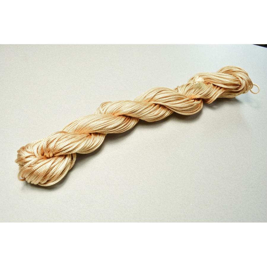 アクリル紐 ベージュ 65m 1mm ストラップ ブレスレット 編み ハンドメイド ビーズクラブ ビーズクラブ 通販 Yahoo ショッピング