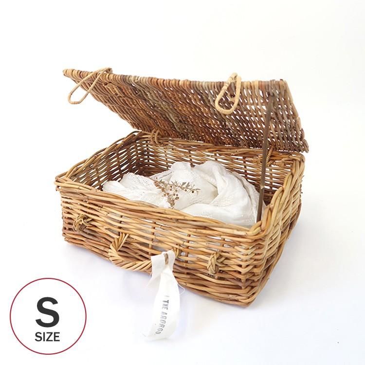 特大 アラログ バスケット ラタン Creer バスケット アラログ ストックバスケット ラタン （ かご 収納