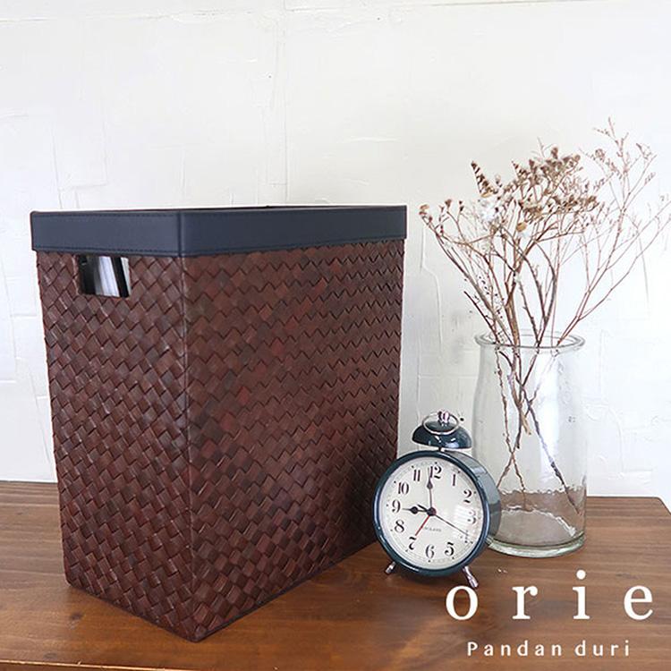 ナチュラル雑貨 インテリア ゴミ箱 リビング 寝室 Orie オリエ スクエアダストボックス Bm Rooming 通販 Yahoo ショッピング