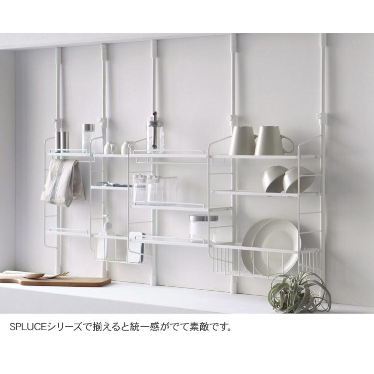 Spluce キッチン 収納 整理 整頓 ｄｉｙ 取り付け 吊棚 賃貸住宅 初心者 簡単 スプルース 吊棚ラック Bm Rooming 通販 Yahoo ショッピング