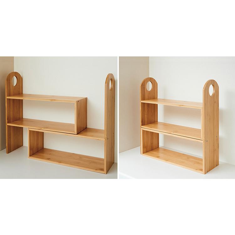 キッチン 収納 木製 竹 ウッド ラック スパイスラック カフェ