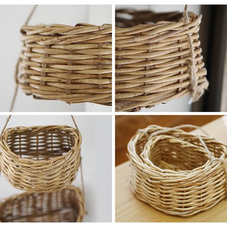 ラタン バスケット かご カゴ 籠 収納ボックス 収納ケース 小物収納