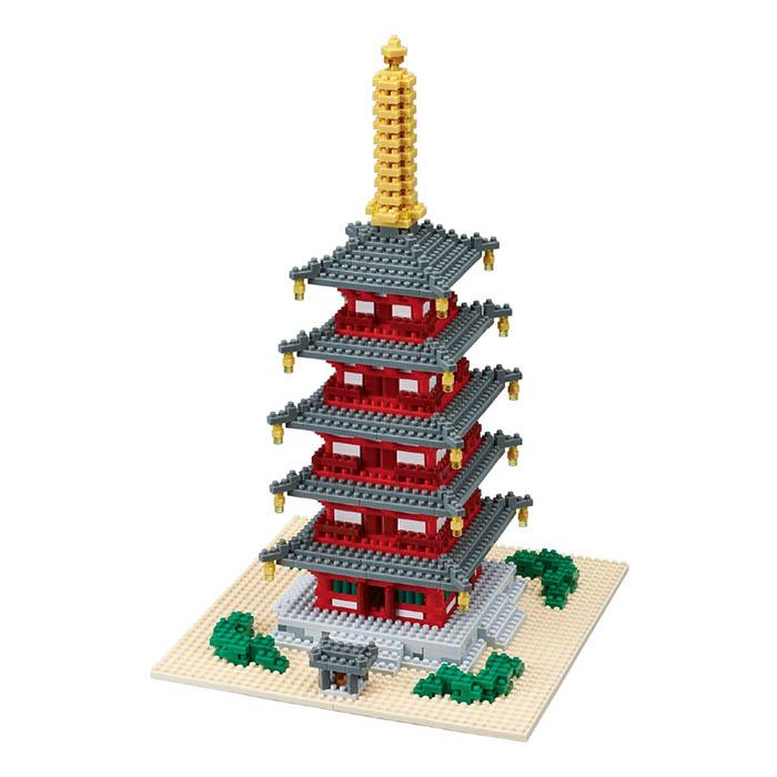 ブロック ナノブロック セット ミニチュア ジオラマ 日本 工作