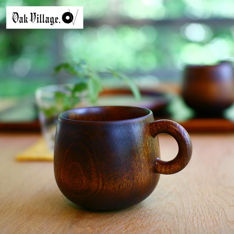 木製食器 コップ ウッドプレート 北欧 インテリア 国産 日本製 オーク