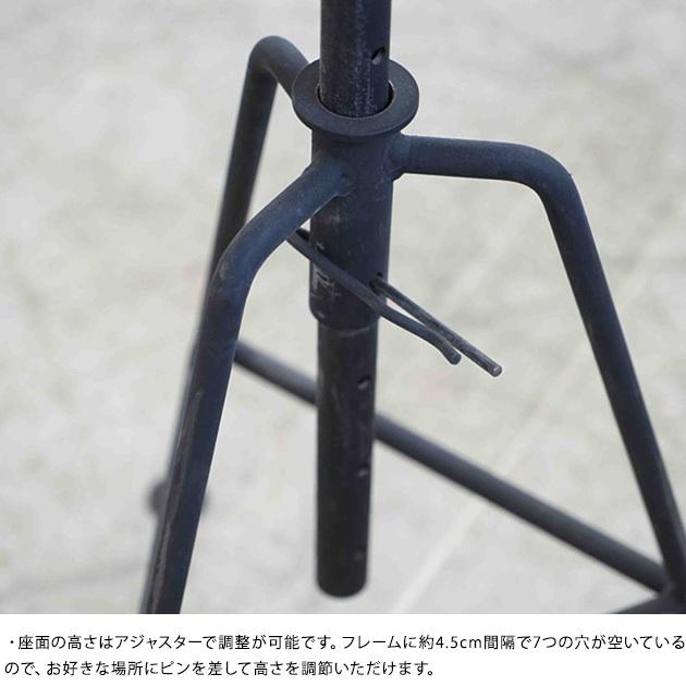 木製 椅子 チェア イス スツールアジャスター CL002S 爆買 : rooming