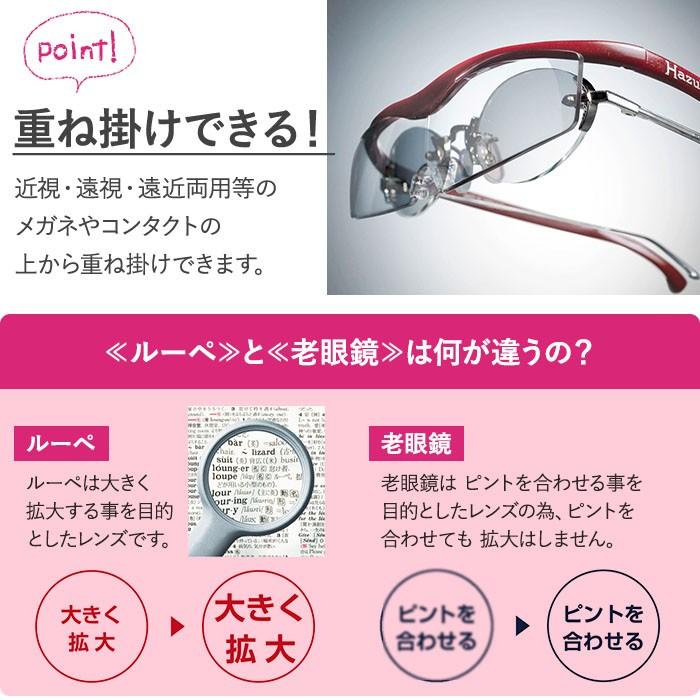 無料ラッピング ルーペ メガネ 日本製 拡大鏡 プレゼント ギフト
