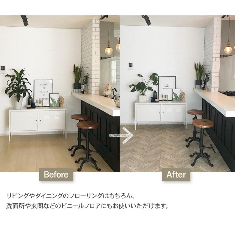 床 張り替え リメイクシート 北欧 賃貸住宅 Diy 初心者 簡単 貼ってはがせる フロアシート 100 0cm タイル柄 Mbm 0314 Rooming 通販 Yahoo ショッピング