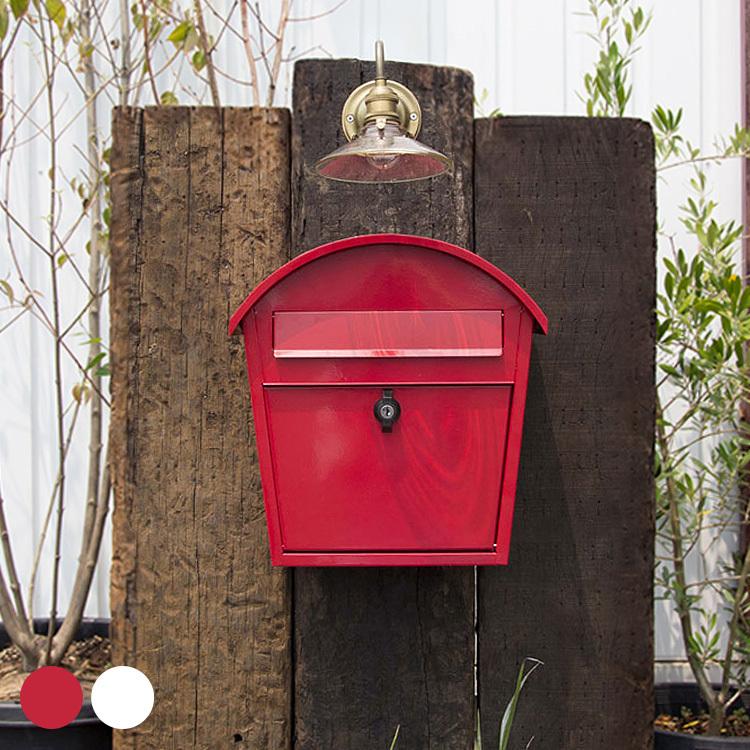 ポスト 壁掛け 簡易ロック カギ付 郵便ボックス 郵便受け メール