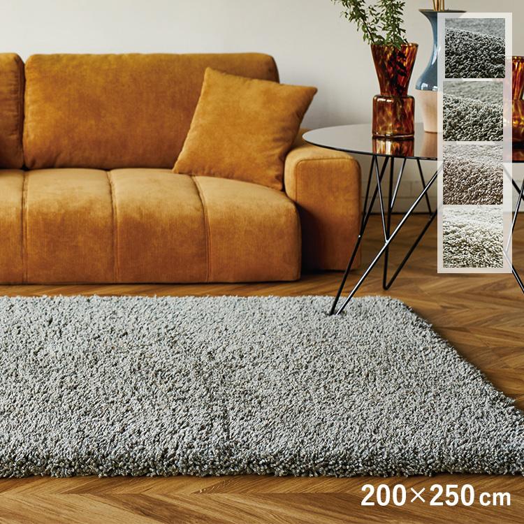 ラグ カーペット ラグマット 洗える 200×250 オールシーズン 洗える ラグ オールシーズン 200×250 北欧 ラグマット 滑り止め付