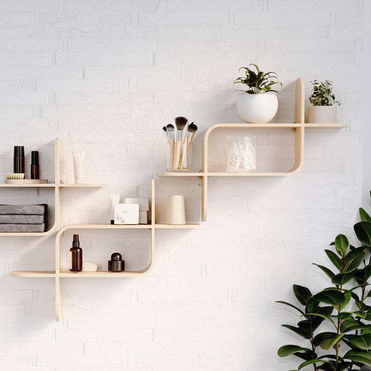 ディスプレイシェルフ 収納棚 収納ラック 省スペース 壁面収納