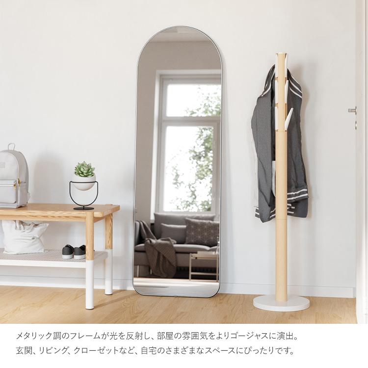 姿見 鏡 全身鏡 全身ミラー 壁掛け 置き型 スタンドミラー