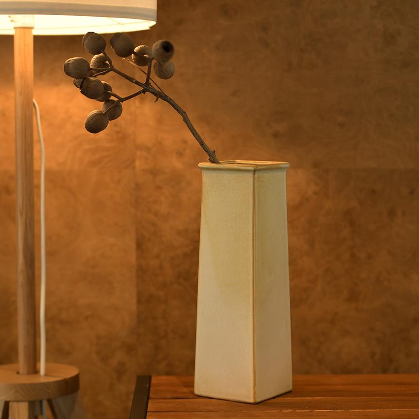 Clay（フラワーベース） 花瓶 陶器 シンプル おしゃれ sobre M