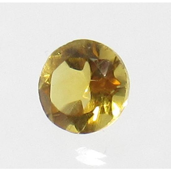 値下げ価格)NO.3 シトリンSA ラウンドルース(3mm) ブラジル産＜幸運 