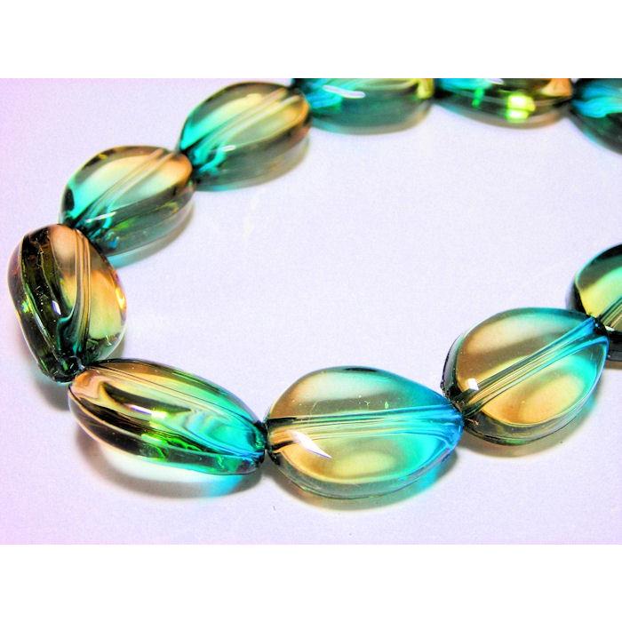 NEWヴィトライユビーズ 18×12mm 11ヶ : ac-9235 : ビーズショップj4 