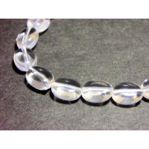 アクリルクリスタルパーツ１０　8×6mm　30ヶ | 