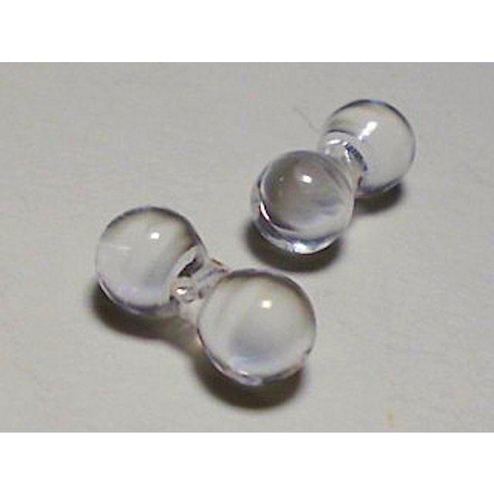 大口パック アクリル ダンベル ロンデル 6×13mm (230ヶ) ビーズ アンド パーツ アクセサリー スズマル ハンドメイド Ｊ４ ファルファーレ プラ 日本製 |  | 01