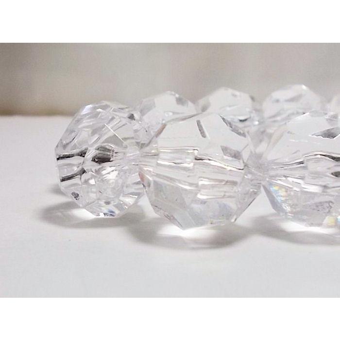 アクリル クリスタル #5000 カットビーズ 18mm ビーズ ビーズパーツ ビーズアンドパーツ アクセサリーパーツ アクリルビーズ ハンドメード クリスタルビーズ |  | 02