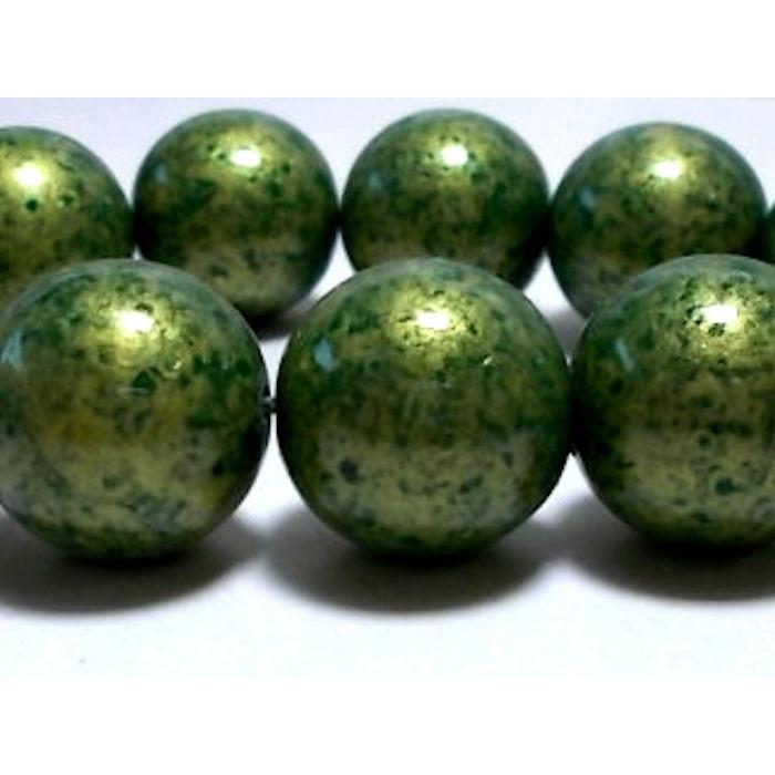 アクリルビーズ　金雲色 カラー　16ｍｍ　13ヶ |  | 05