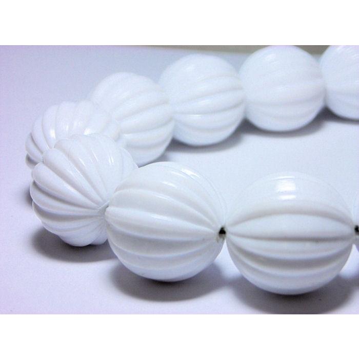 アクリル白　メロン　18mm　21ヶ | 