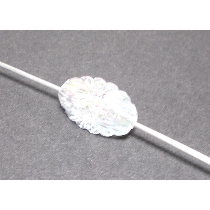 クリスタルオーロラ　８Ｘ１５ＭＭ柄入ナツメ（１３ケ） |  | 02