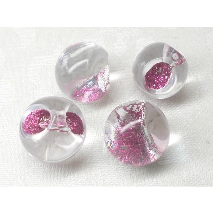 アクリル スズマル ラメライン 太穴 １５ｍｍ (４ケ) 鈴丸 ビーズ ビーズアンドパーツ 鈴丸ビーズ 鈴 アクリルビーズ ビーズパーツ |  | 03