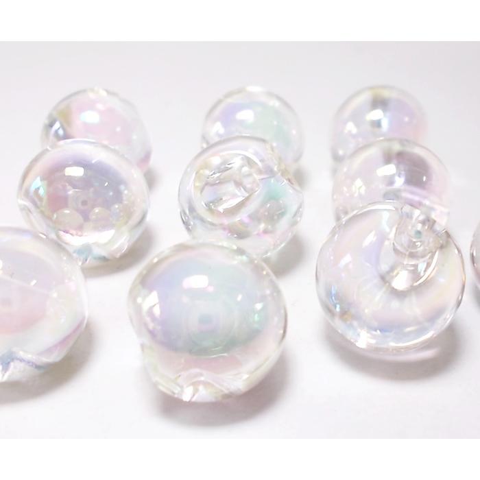 アクリル スズマル オーロラ 14mm (10ヶ) 鈴丸 ビーズ ビーズアンド  