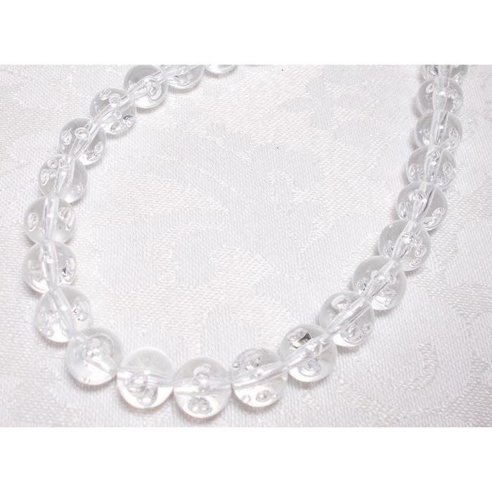 アクリル　バブルビーズ（クリスタル）通し穴８ＭＭ（２８ケ） |  | 02