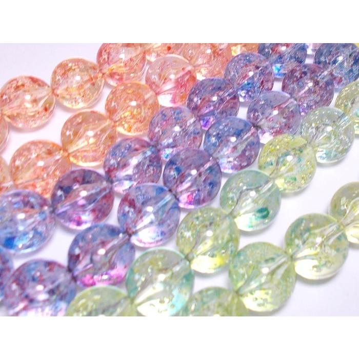 *** 通し穴 *** アクリル バブル ビーズ フルーツ カラー １２ＭＭ 17ケ |  | 04